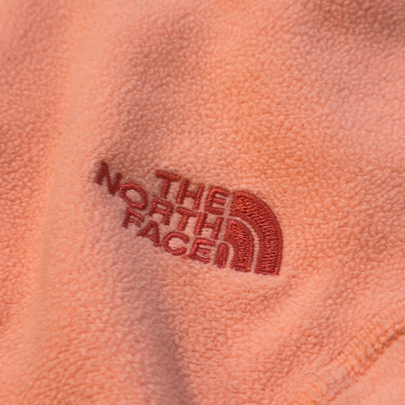 The North Face | Orange Quarter Zip Polartec Classic Fleece Shirt Size S Small - Picture 6 of 14